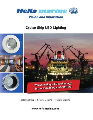 Hella marine cruise ship 灯饰目录 2016