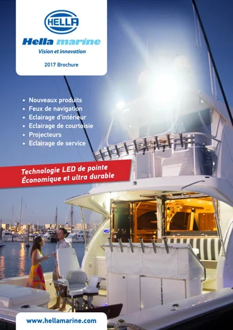 Hella marine 新品 and Overview 灯饰手册 2017 法国