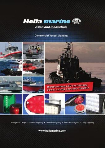 Hella marine 商用 Vessel 灯饰手册 - 国际