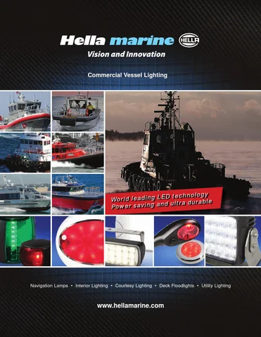 Hella marine 商用 Vessel 灯饰手册 - 美国