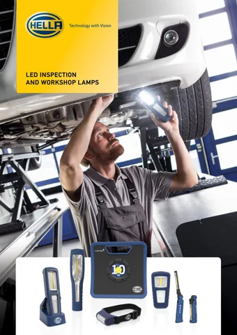 HELLA LED Inspection and Workshop Lamps