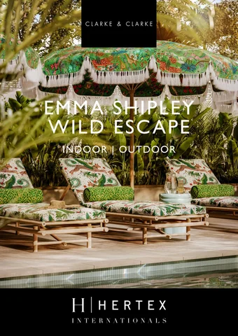 Hertex Internationals Clarke × Clarke Emma Shipley Wild Escape 布艺 灯饰产品集