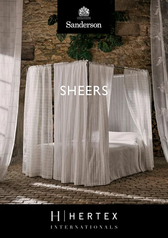Hertex Internationals Sanderson Sheers 布艺 灯饰产品集