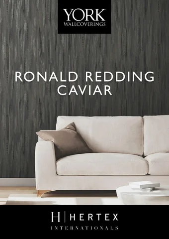 Hertex Internationals York wallcoverings Ronald Redding Caviar Wallpaper 灯饰产品集