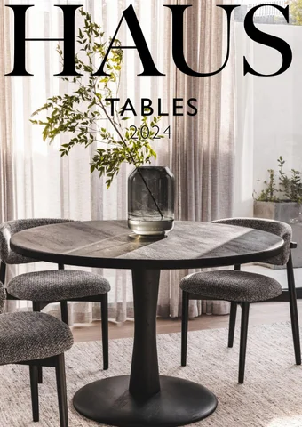 HertexHAUS HAUS Tables 家具目录 2024