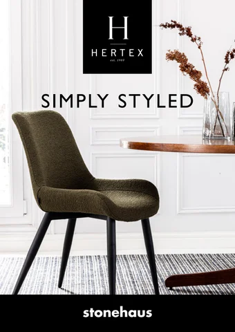 HertexHAUS Hertex Stonehaus Simply Styled Upholstery 灯饰产品集