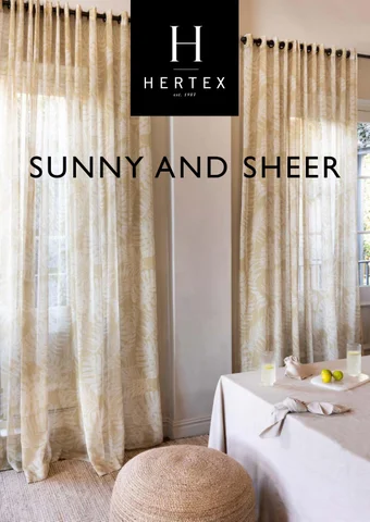 HertexHAUS Hertex Sunny and Sheer Curtaining 灯饰产品集