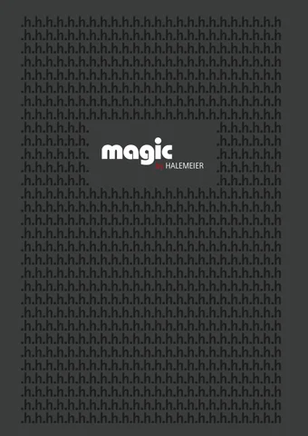 Halemeier 家具目录 · Magic by