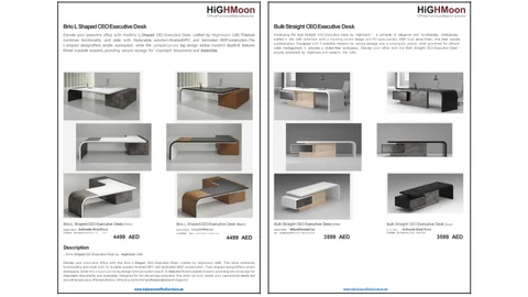 KAMAL ALI High Moon 办公 家具 in Dubai 目录