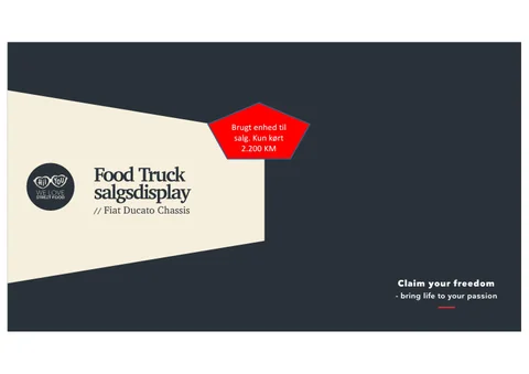 Brugt verdensklasse Food Truck