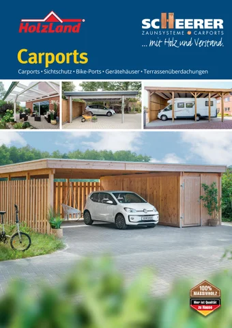 HolzLand Köster | Carports | Scheerer