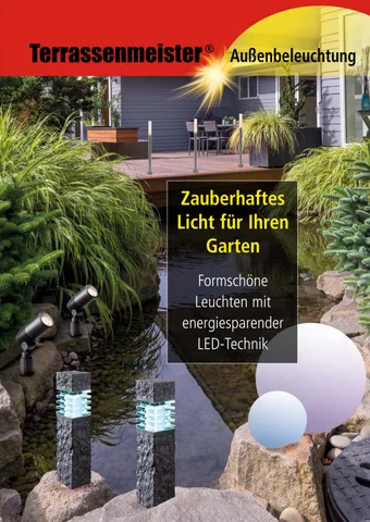 HolzLand Köster Terrassenmeister Außenbleuchtung