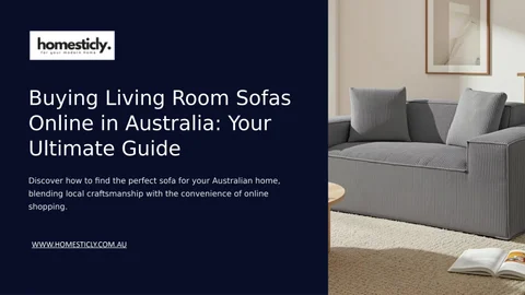Buying 客厅 Sofas 在线版 in Australia - Your Ultimate 指南