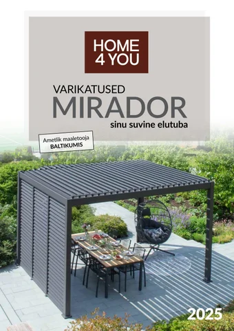 家居 4you tootekataloog MIRADOR 2025