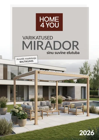 家居 4you tootekataloog MIRADOR 2026