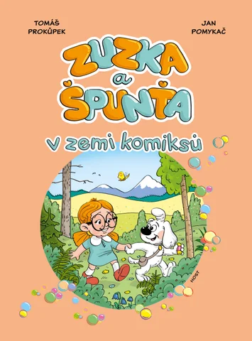 Tomáš Prokůpek, Jan Pomykač: Zuzka a Špunťa v zemi komiksů — 英国 ázka