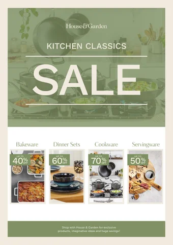 HouseandGardenofSA 厨房 Classics Sale - 目录
