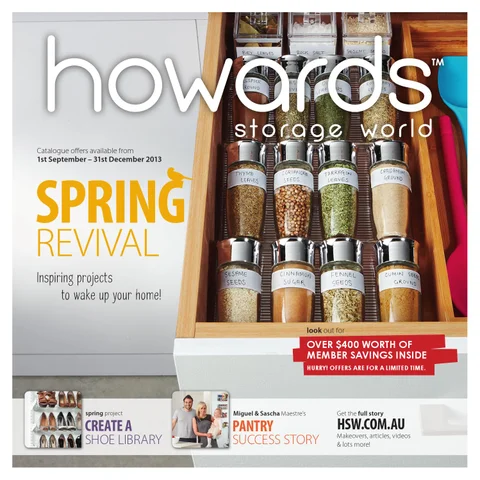Howards 收纳 World 春季 目录 2013