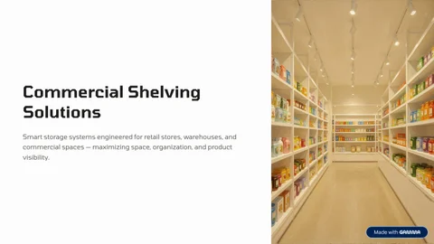 Hubs Engineering 家具目录 · 商用 层架 Solutions for Organized 零售 and 仓库 收纳