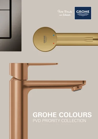 Grohe 2026 PVD Colours 家具手册
