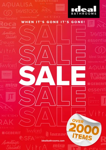 Ideal Bathrooms Biggest Ever Sale - 2025