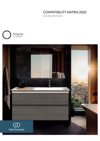 Ideal Bathrooms Ideal Standard 家具 Compatibility 手册 2025