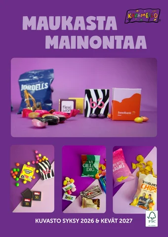 Den Goda Reklamen Karamello 2026 höst FIN