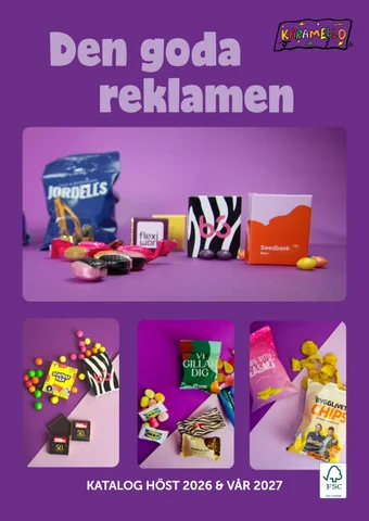 Den Goda Reklamen Karamello 2026 höst SWE