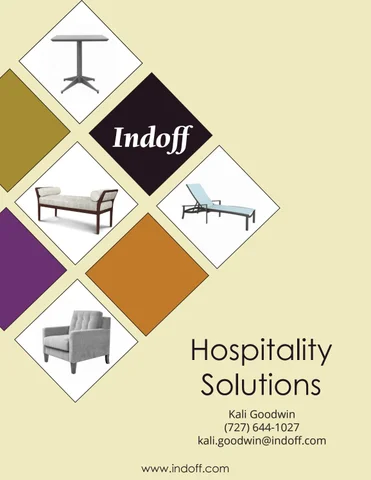 Indoff 家具目录 · Kali Goodwin - 酒店工程 Solutions