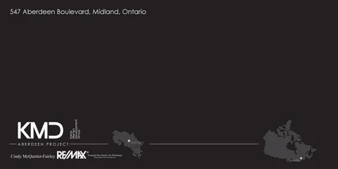 KMD GROUP 工程 : 547 ABERDEEN BOULEVARD - MIDLAND, ONTARIO
