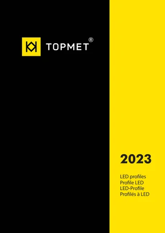 2023 Topmet LED Profiles 灯饰目录