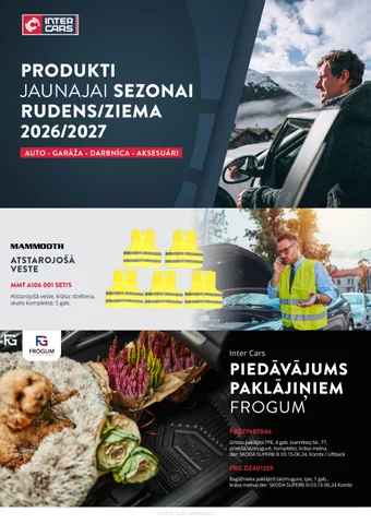 AKSESUĀRI RUDENS/ZIEMA 2026/2027