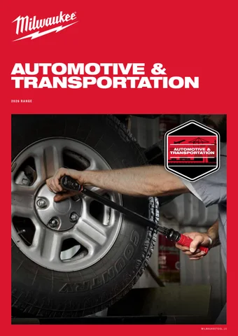 MILWAUKEE AUTOMOTIVE × TRANSPORTATION KATALOGS 2026