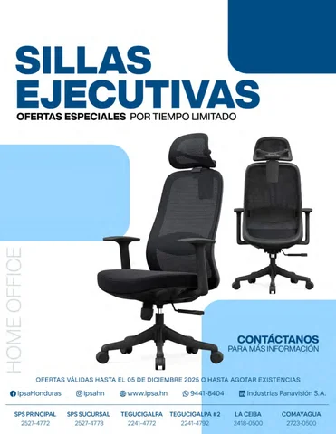 家具目录 家居 办公 Sillas Ejecutivas | IPSA Honduras