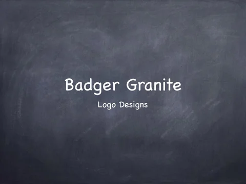 Badger Granite Logo Presentation