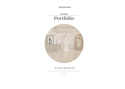 Ivana Romero 家具目录 · PORTFOLIO 家具 IVANA ROMERO