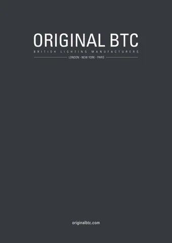 OBTC 家具目录 2021 英国