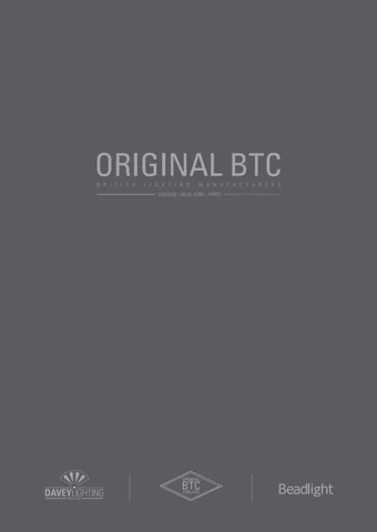 Innes Original BTC 家具目录 2017