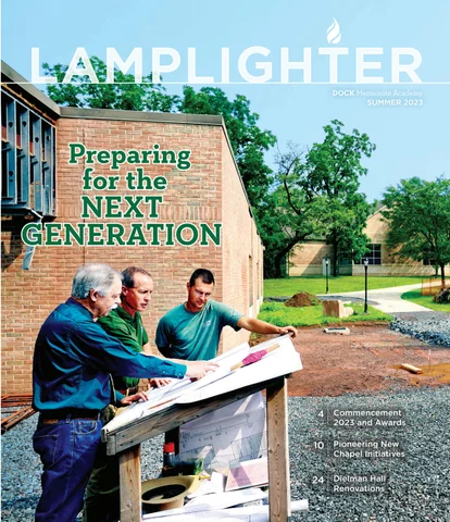 Dock Mennonite Academy 灯饰目录 · 夏季 2023 Lamplighter