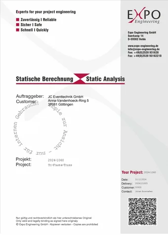 Tri-Frame-Truss Statik