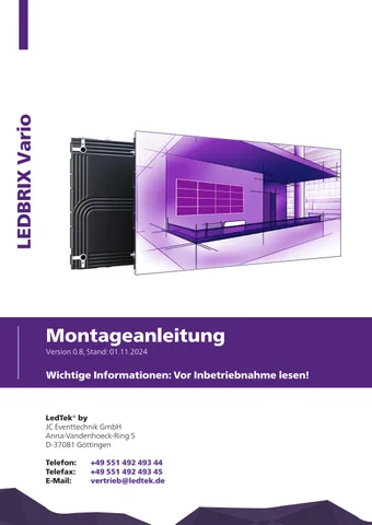 LEDBRIX Indoor Kurzanleitung