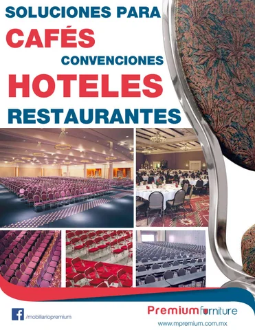 Mobiliario para hoteles y restaurantes