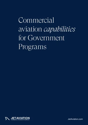 商用 Aviation Capabilities for Government Programs