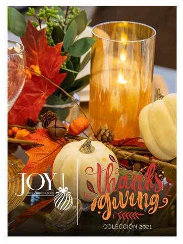 家具目录 colección "Joy Thanksgiving" decoraciones e ideas para hogares