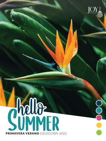 家具目录 Joy: Tendencia Hello 夏季 - Colección Primavera Verano 2022