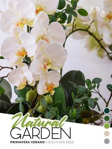 家具目录 Joy: Tendencia Natural 庭院 - Colección Primavera Verano 2022