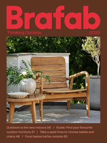 JT Agenturer Furniture4ever 家具目录 · Brafab 2022 Thinking outside