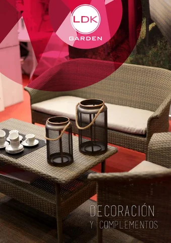 Grupo Juinsa 灯饰目录 Ambientación jardín LDK 庭院