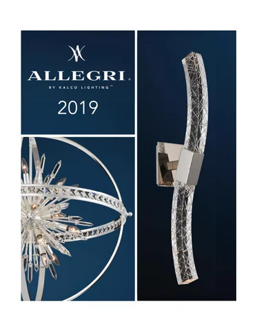 Kalco Lighting Master Catalog 灯饰目录 · Allegri 水晶 by