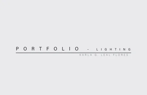 Karla Leal Flores 灯饰目录 · Portfolio - 灯饰 Design